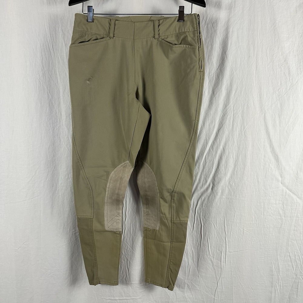 Ariat Pro Series Women Size 30L Breeches Equestrian Crop Pants Tan Riding Pants